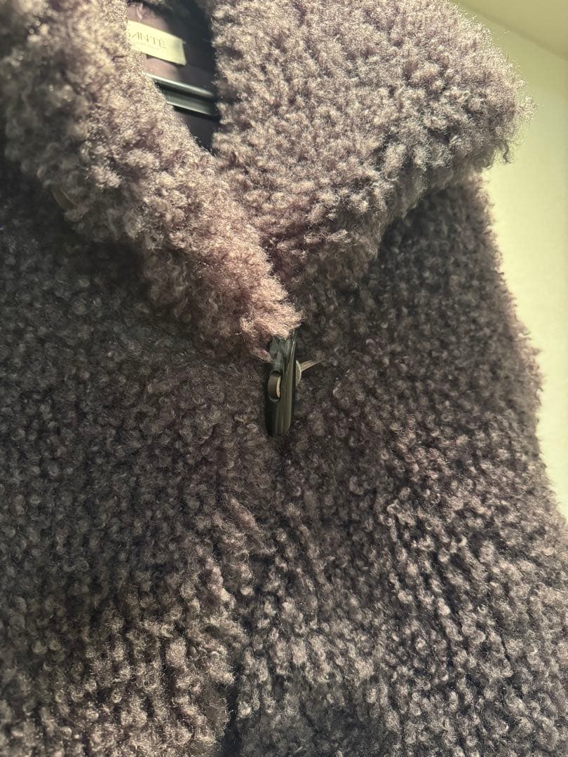 【あつ】SANTEクリンプフェイクファーベスト