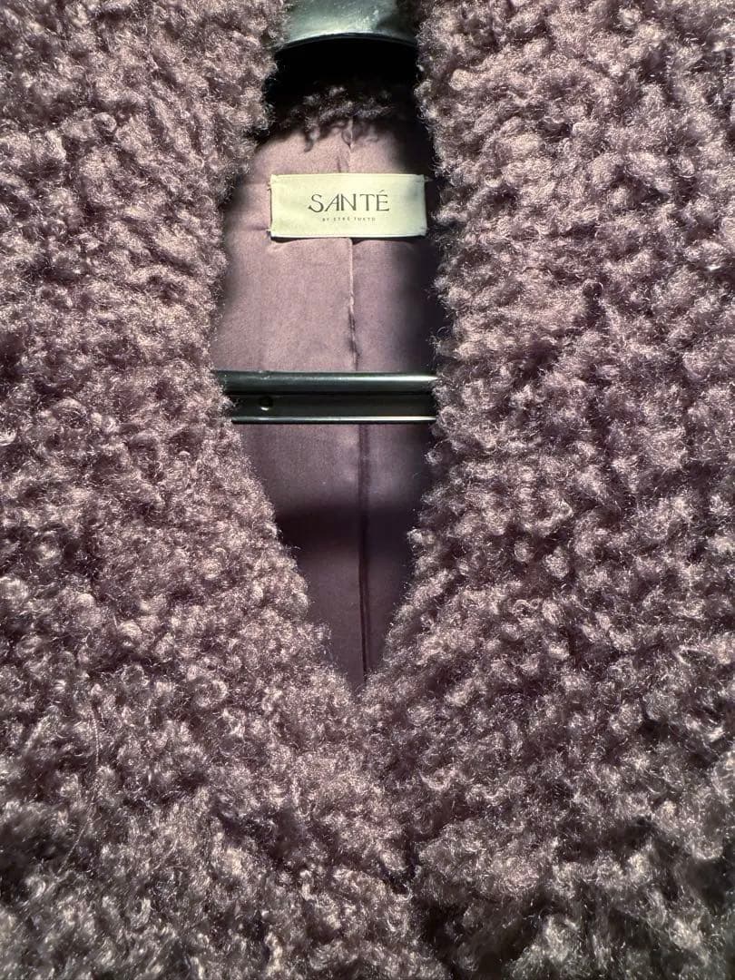 【あつ】SANTEクリンプフェイクファーベスト