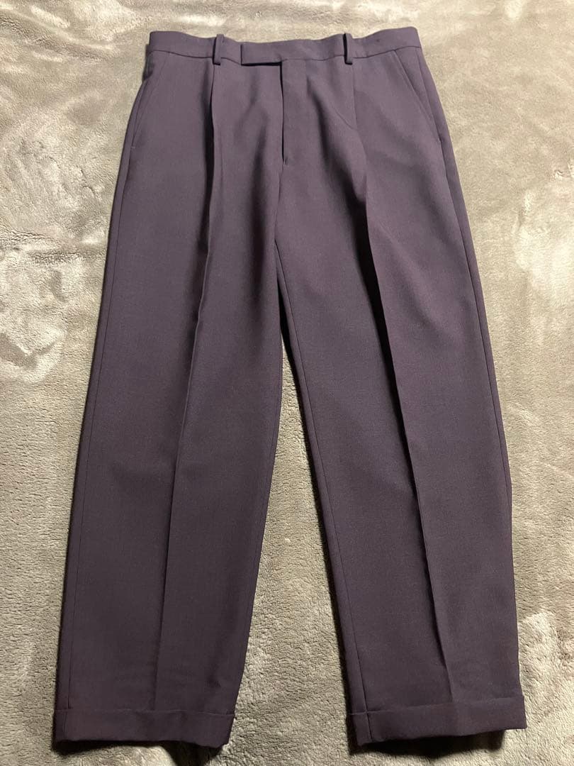 ワコマリア　ドーメル　スラックス　XL ダークパープル