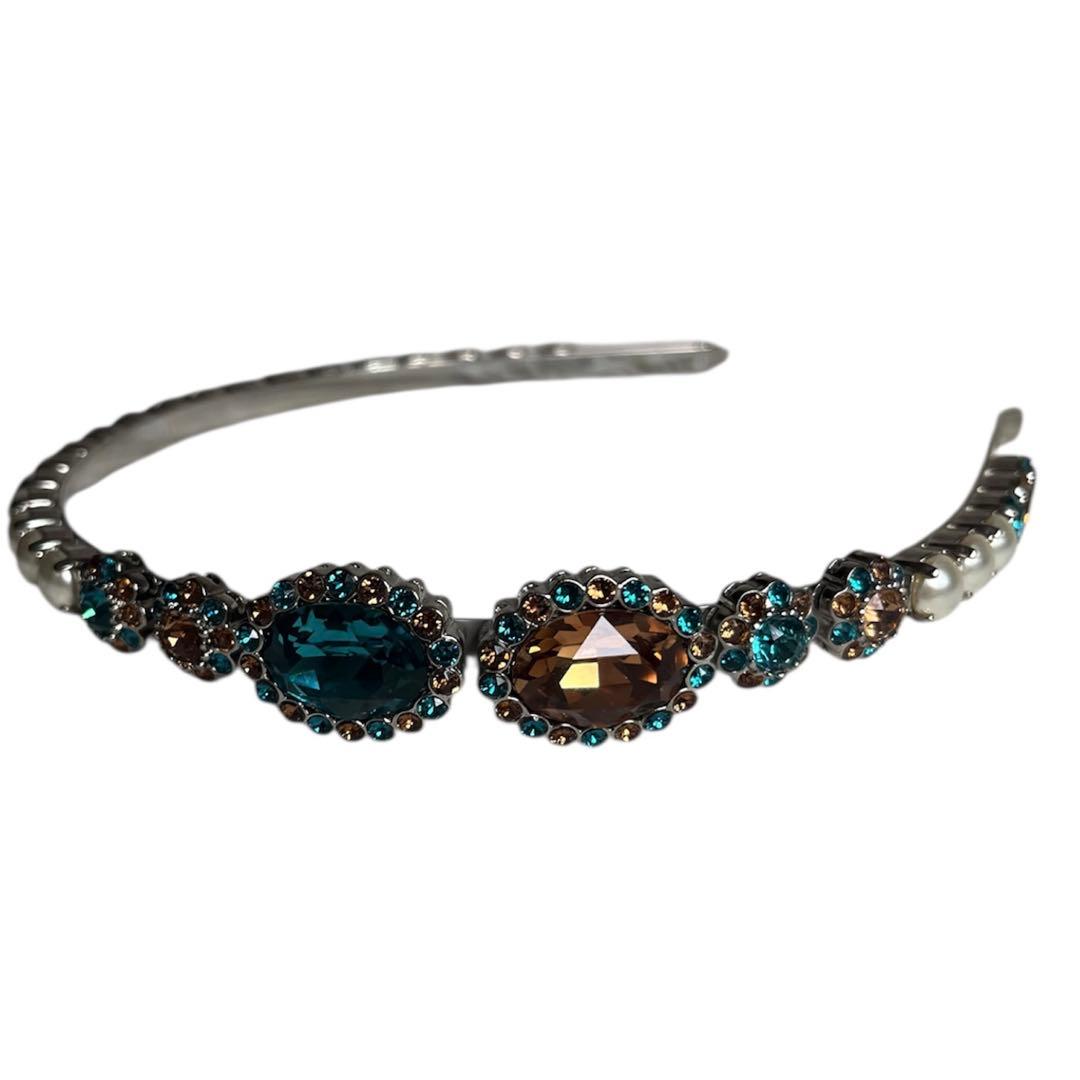 miu miu スワロフスキーカチューシャ