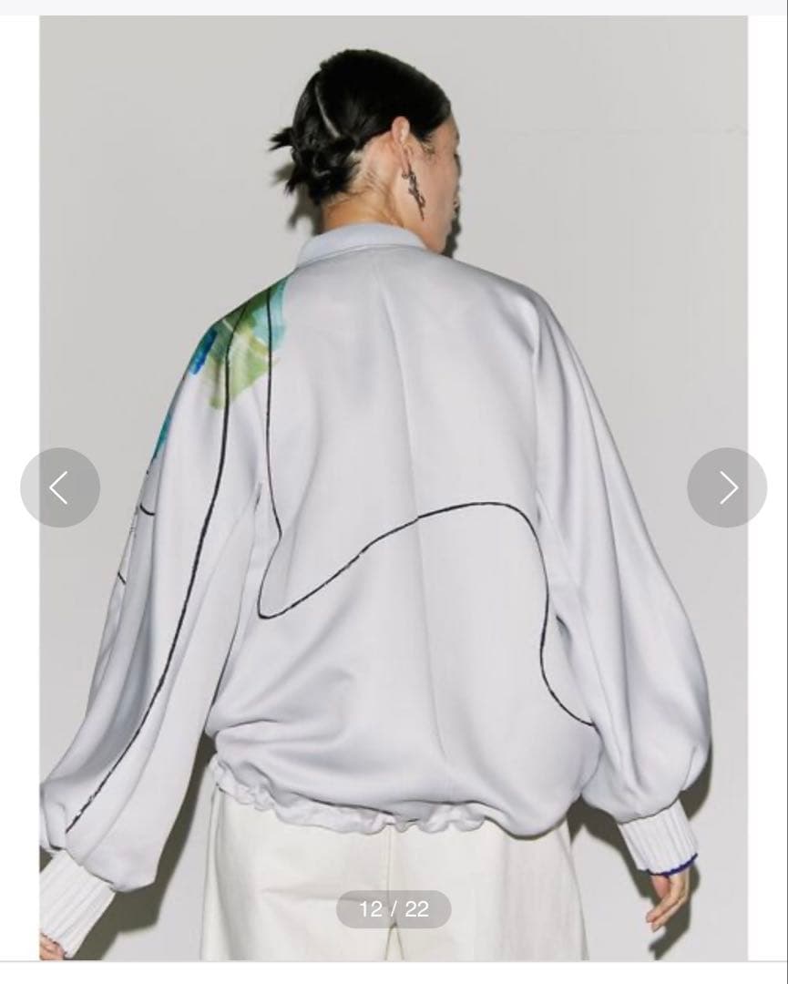 美品　UN3D. ラインアートブルゾン　アンスリード　ジャンパー　アウター