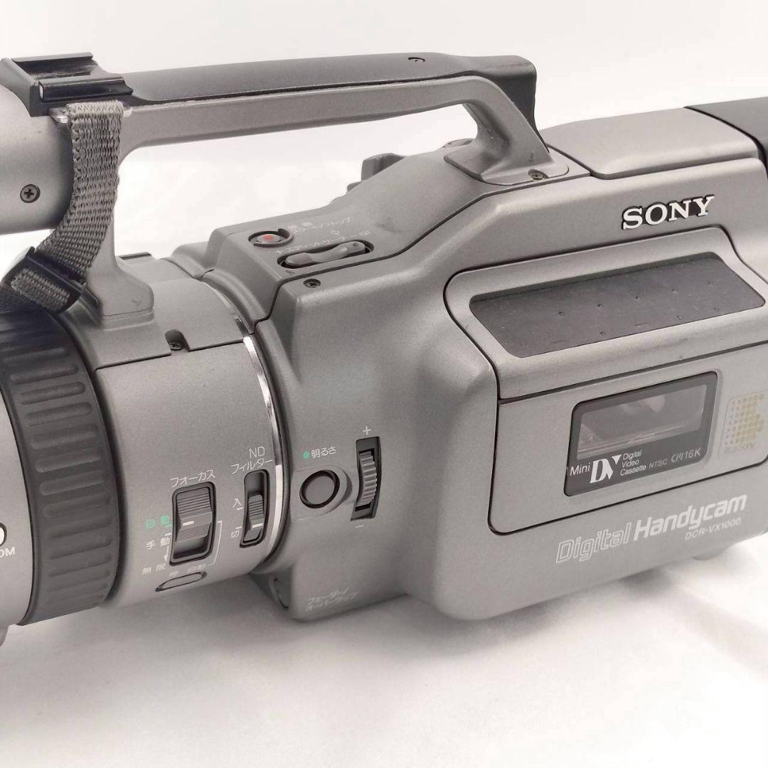 130 【動作品】 SONY DCR-VX1000 ビデオカメラ