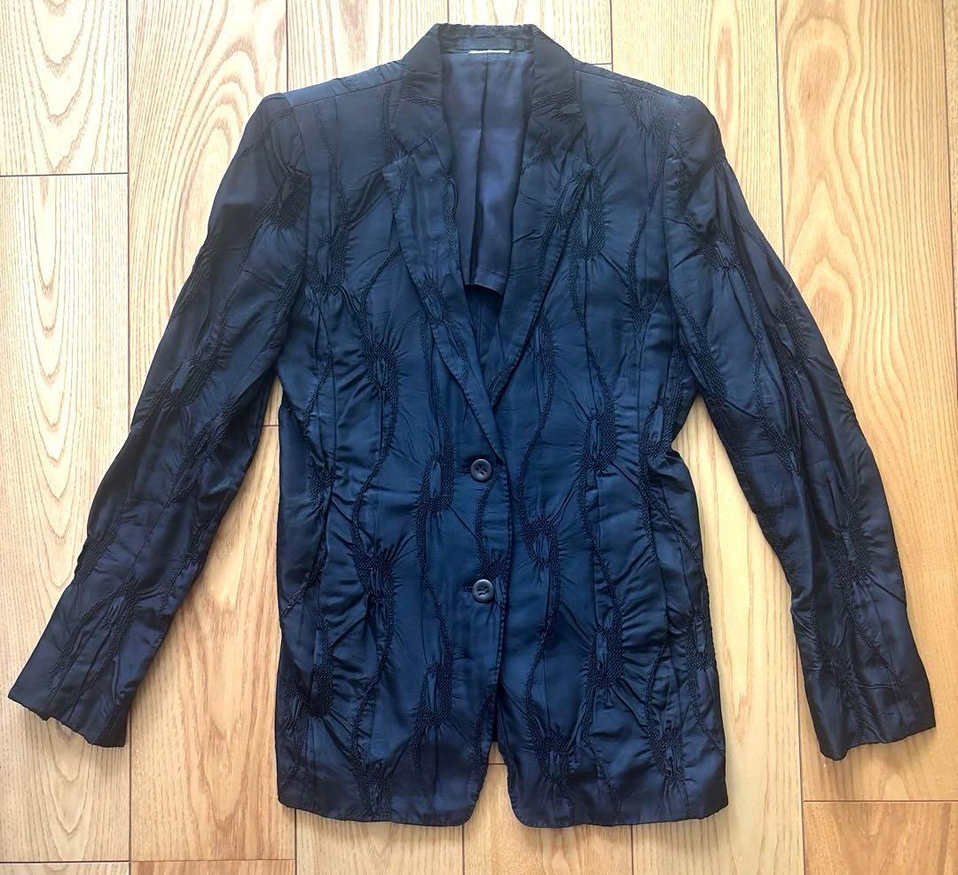 MASATOMO マサトモ　テイラードジャケット　黒