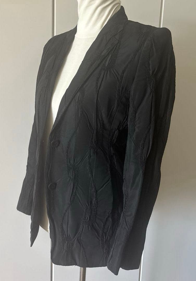 MASATOMO マサトモ　テイラードジャケット　黒