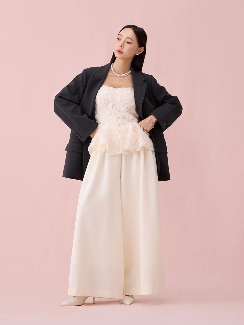 最終お値下げ★レースベアオールインワン