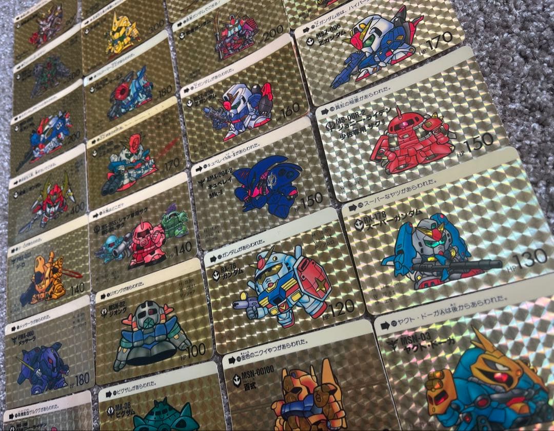 値下げ‼️【カードダス】SDガンダムのカードダス ・キラ28枚➕13枚セット