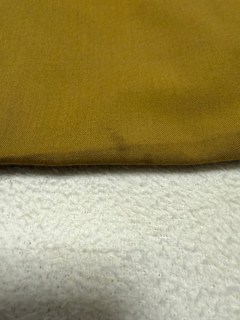 【菅田将暉】マスタードダブルスーツ ウール混　 サイズM