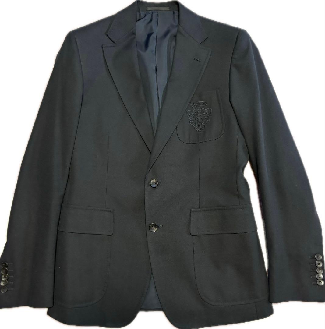 GUCCI グッチ テーラード ジャケット ブラック 50R