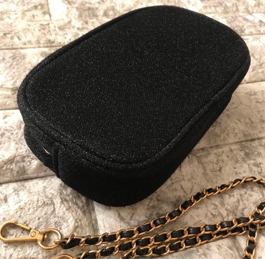 シャネル Chanel コスメ ポーチ ブラック 新品、未使用