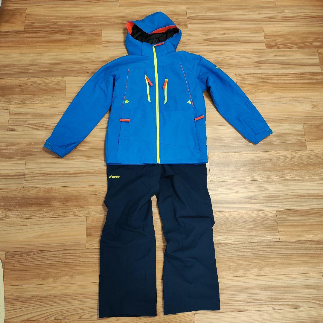 PHEONIX 子ども用スキーウェア 青
