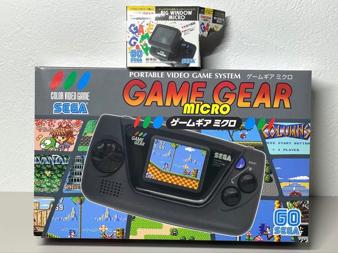 SEGA ゲームギアミクロ ピンズ＆コレクションボックス ビッグウィンドミクロ付