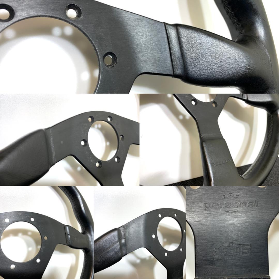 超希少 パーソナル プレジオ ステアリング 36パイ 本物 正規品 当時物