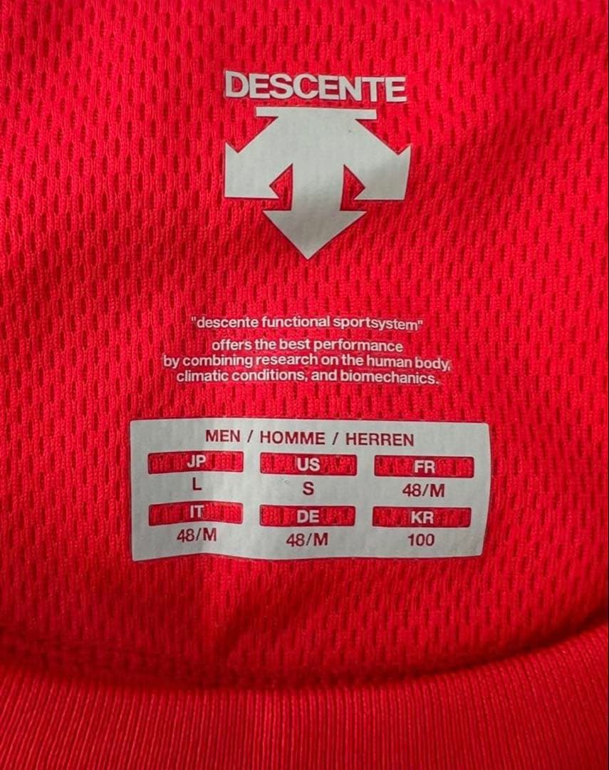 希少 レア デサント 大阪桐蔭 野球部 甲子園 優勝 ウェア V8 連覇 赤