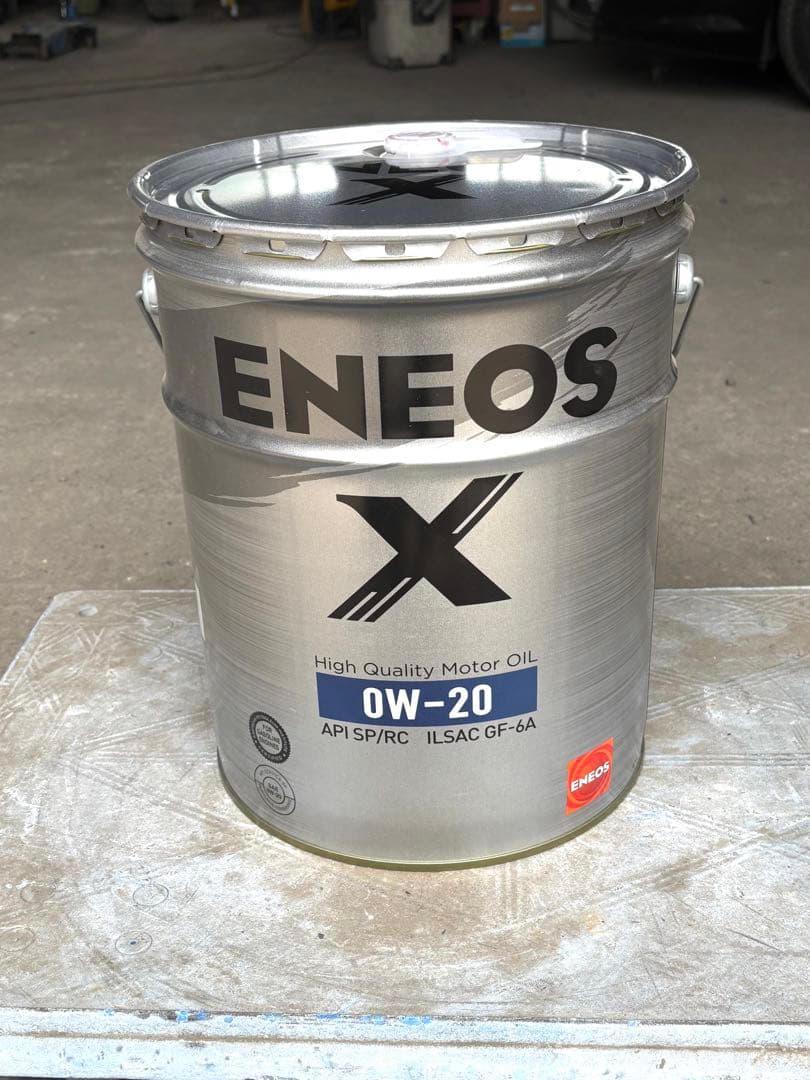 エネオス ENEOS X 0W-20 20L缶 エンジンオイル 新品未使用