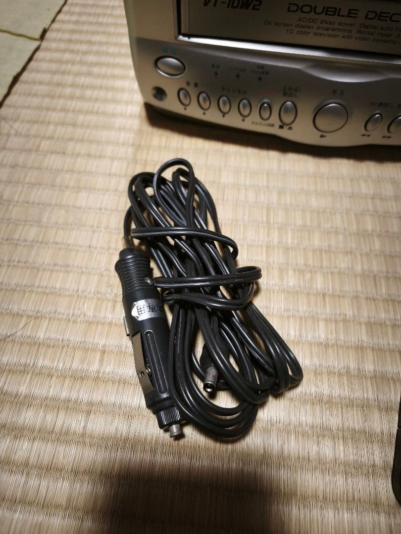 10インチ テレビデオ リモコン付き VT-10W2 ダブルデッカー