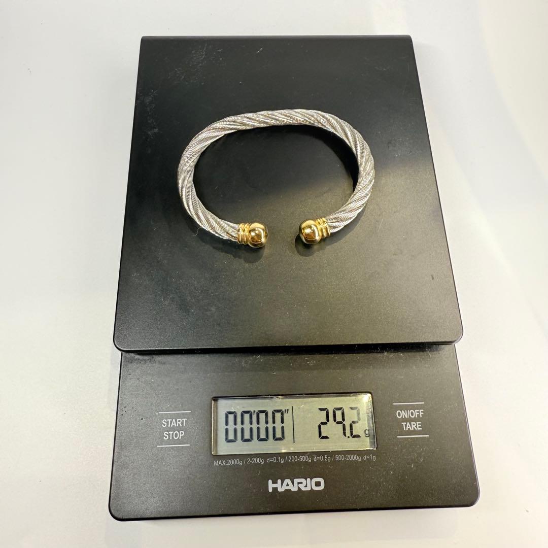 【極美品】PHILIPPE CHARRIOL フィリップシャリオール　バングル