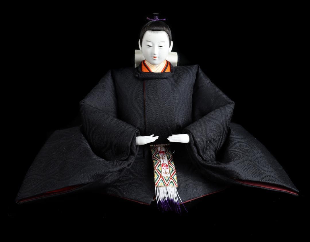京人形 田中彌 雛人形 平安 田中弥 ひな 共箱