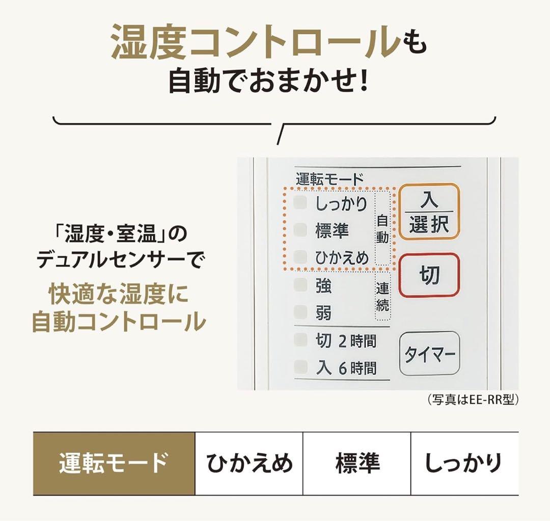 新品☆未使用☆1年保証付 象印マホービンEE-RS35-WA スチーム式加湿器
