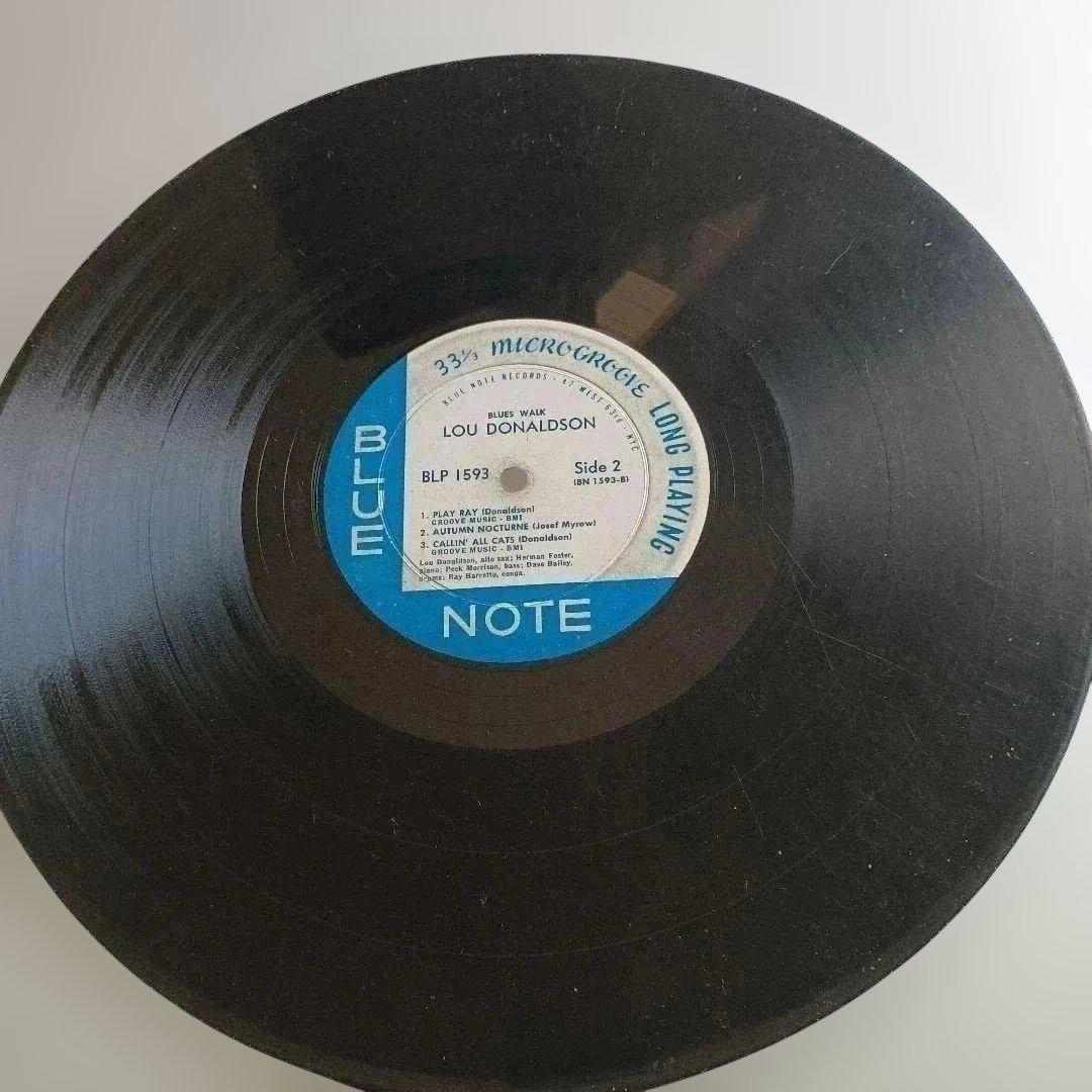 US Blues Walk Lou Donaldson DG RVG刻印 耳