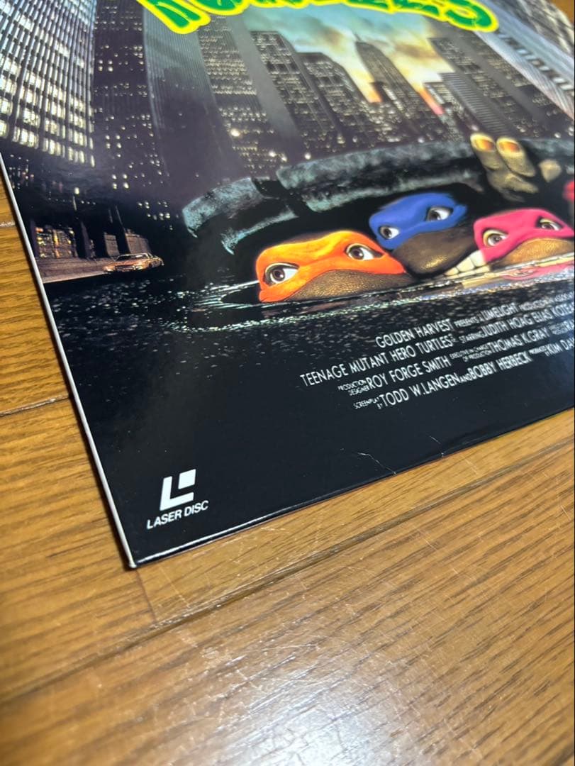 【LD】ミュータントタートルズ・ミュータントニンジャタートルズ2 セット　帯付き