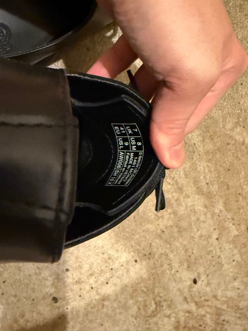 Dr. Martens 1461 MONO ブラック US8