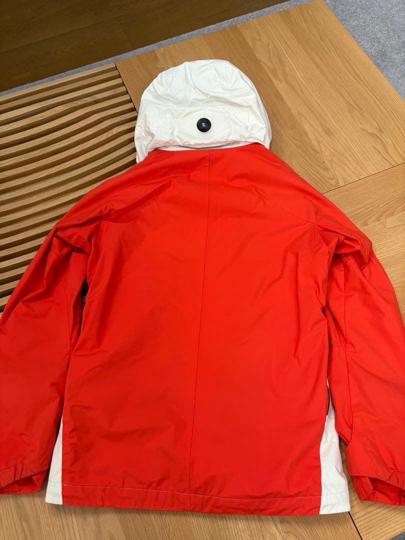 デサントDM スキーウェア オレンジ/ホワイト