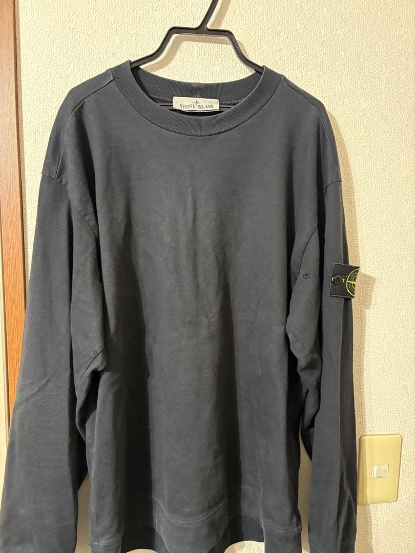 青*虫様 ストーンアイランド　スウェットロンT