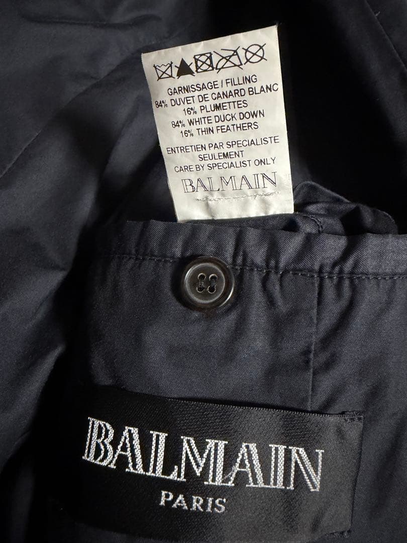 BALMAIN バルマン ダウンジャケット ライダース