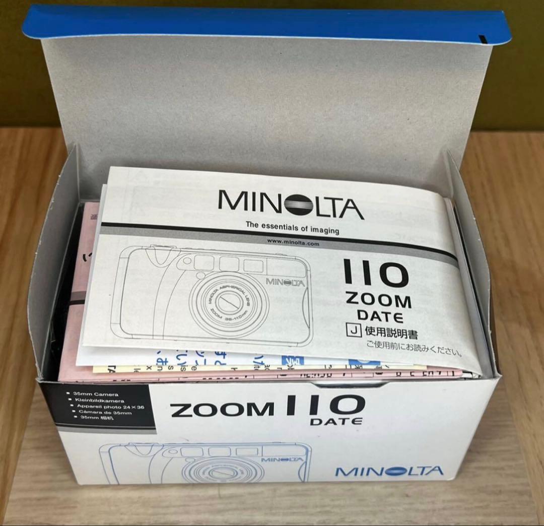 極希少品！【未使用品★】MINOLTA ZOOM 110 DATE
