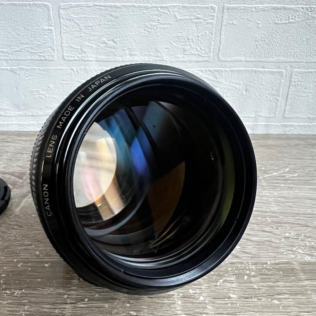 【訳あり・外観美品】元箱付き Canon EF 85mm F1.2 Ꮮ USM