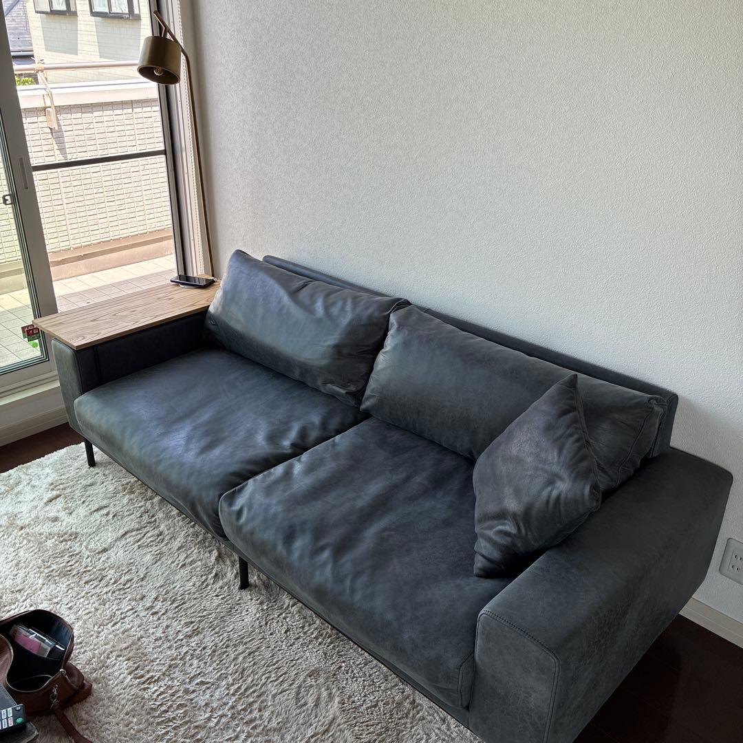 【シゲちゃん】クラッシュゲート プルート 3人掛けソファ