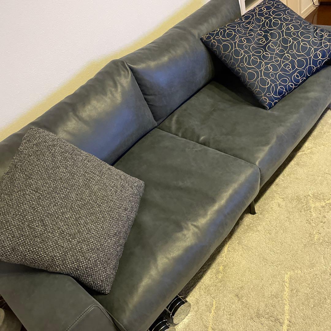 【シゲちゃん】クラッシュゲート プルート 3人掛けソファ