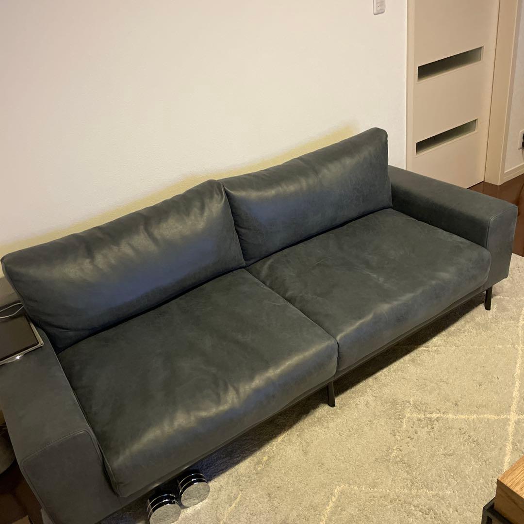 【シゲちゃん】クラッシュゲート プルート 3人掛けソファ