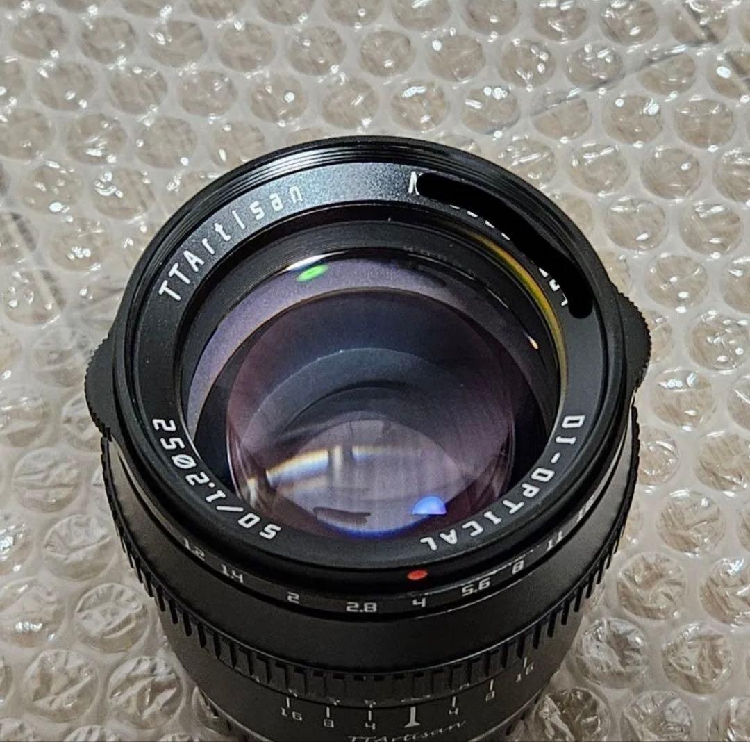 X マウント　TTArtisan 50mm f/1.2 単焦点レンズ