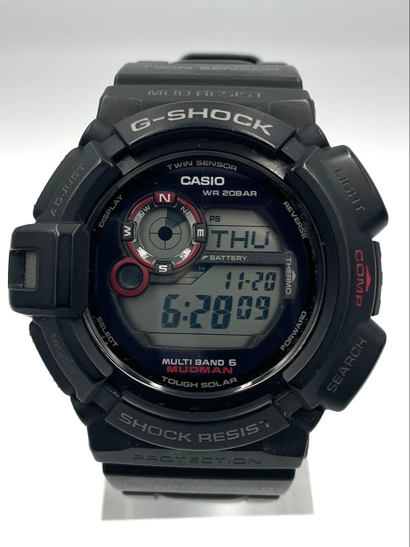 動作OK｜CASIO G-SHOCK MUDMAN GW-9300 ブラック