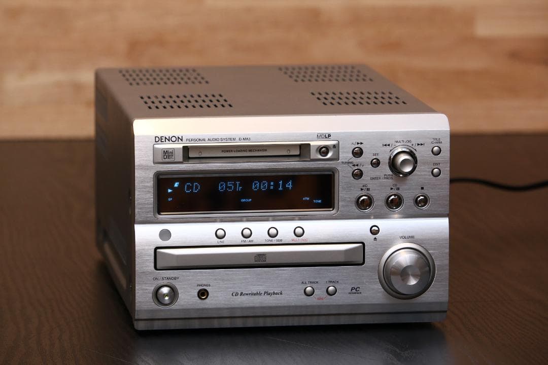 DENON D-MA3 CD/MD/TUNER/USB-DAC　ミニコンポ　美品
