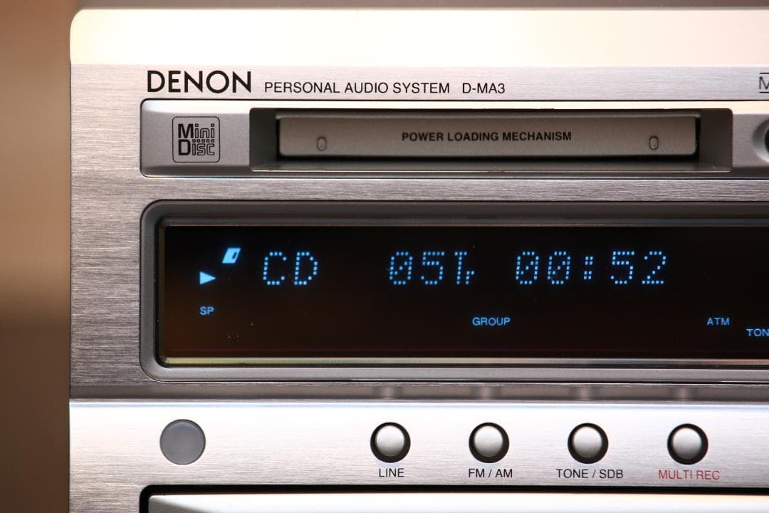 DENON D-MA3 CD/MD/TUNER/USB-DAC　ミニコンポ　美品
