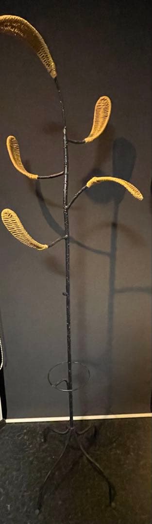 珍しい ポールハンガー 詳細不明 年代不明