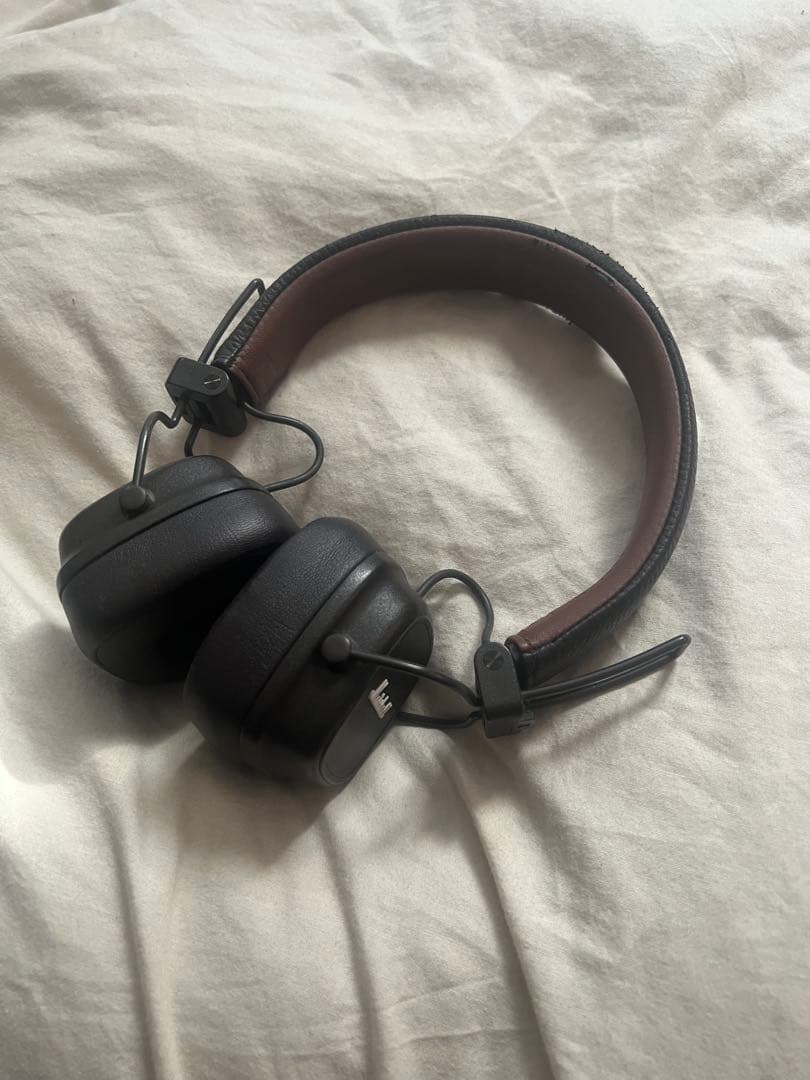 Marshall MAJOR5ワイヤレスヘッドホン ブラウン