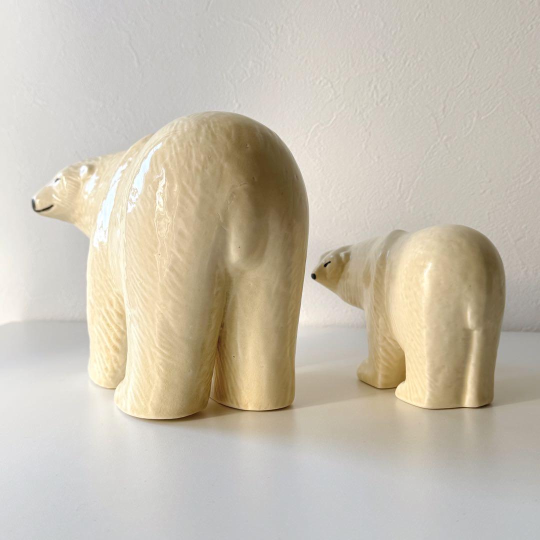 〈入手困難〉Lisa Larson/リサ・ラーソン シロクマ L とS