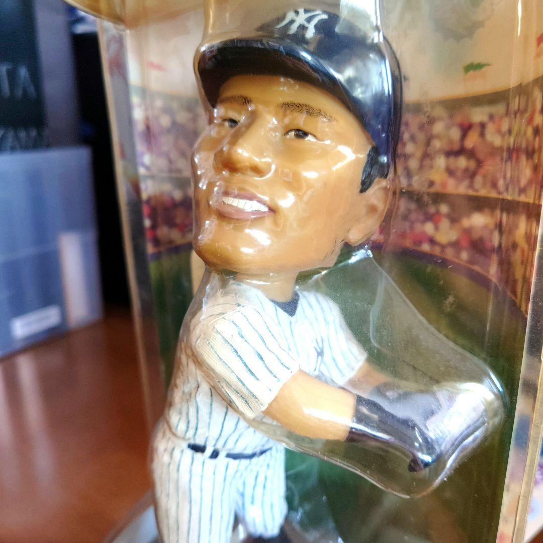 松井秀樹 ヤンキース公式ユニフォームホームとビジター2種、キャップ、ボブルヘッド