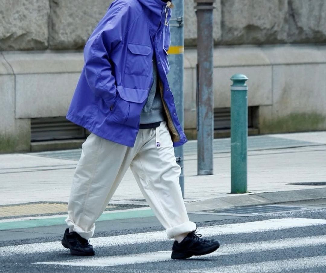 パンツ Stretch Twill Wide Tapered Pants 36