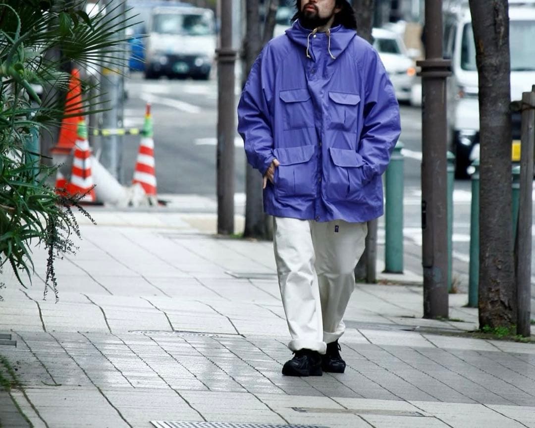 パンツ Stretch Twill Wide Tapered Pants 36