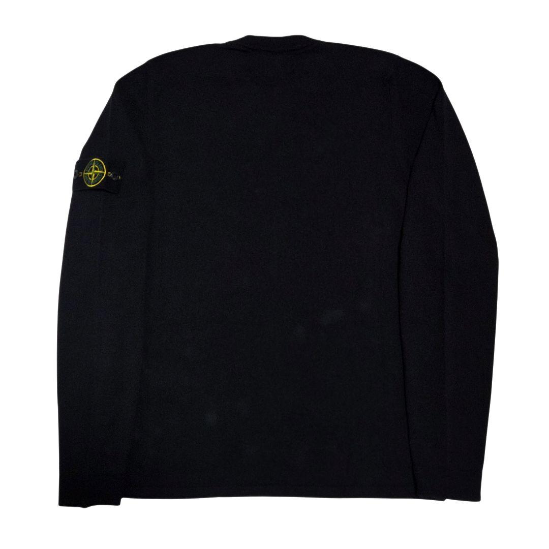 【新品】STONE  クルーネック ニット セーター ブラック M