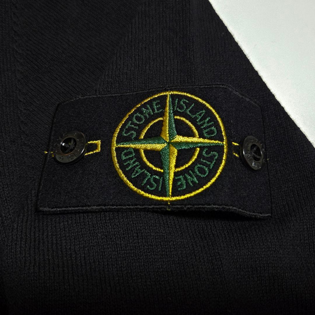 【新品】STONE  クルーネック ニット セーター ブラック M