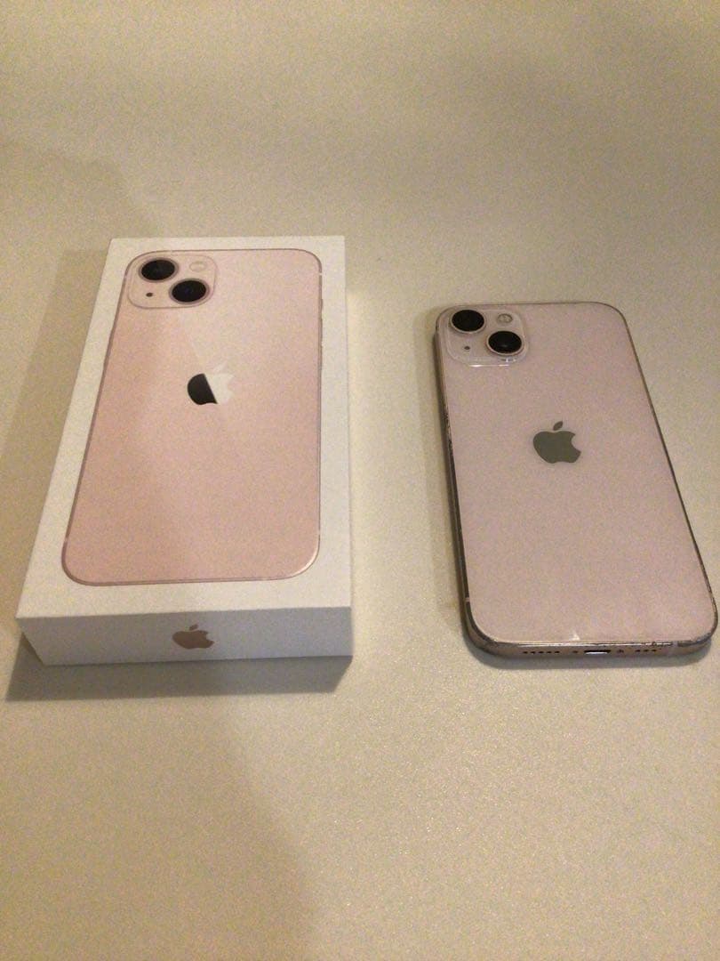 iPhone13　ピンク　256GB　箱あり　SIMフリー