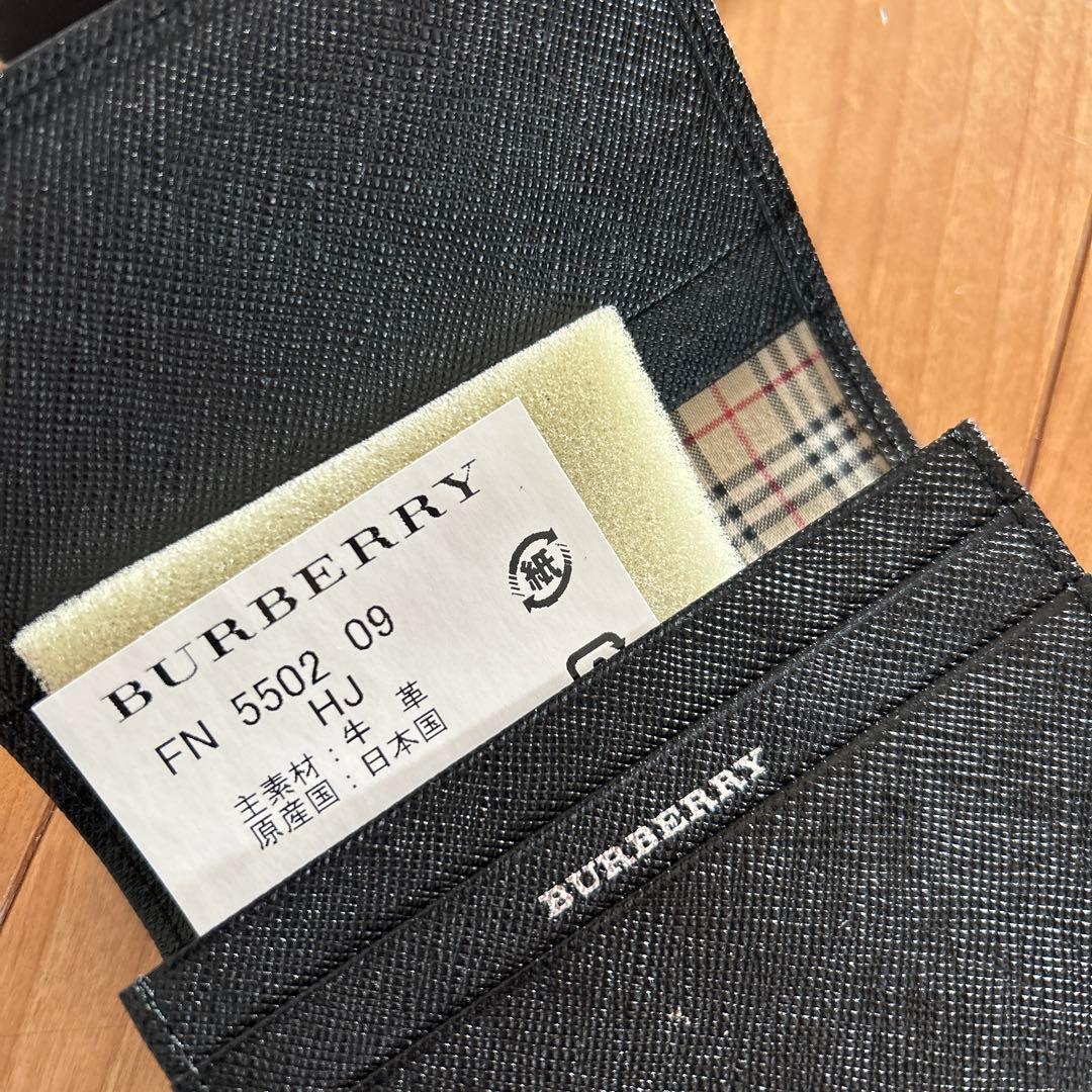 Burberry バーバリー カードケース 名刺入れ 新品未使用