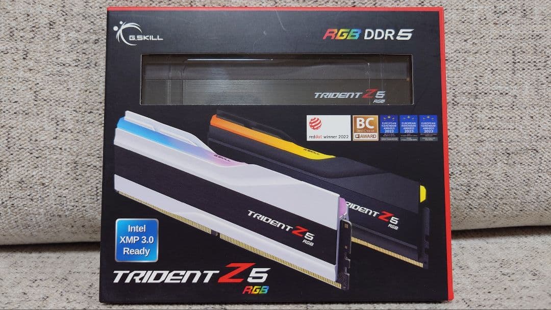 新品 G.Skill TRIDENT Z5 ARGB DDR5 7200mhz