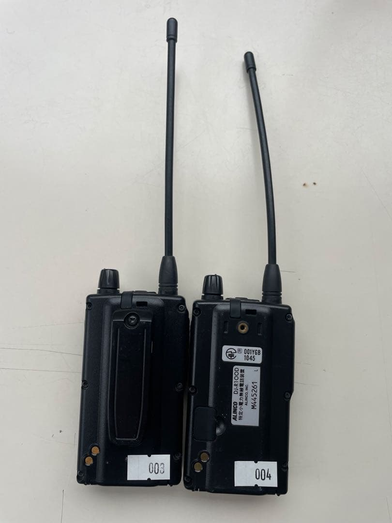 ALINCO DJ-P24 FMトランシーバー 4台セット