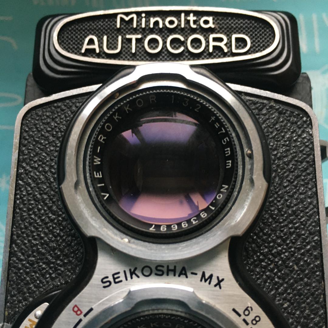 ミノルタオートコード Minolta AUTOCORD 二眼レフ 前期輸出モデル